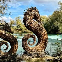 Aus Strandgut hergestellt