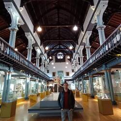 Le Hunterian museum, près de l'université : histoire naturelle et archeologie