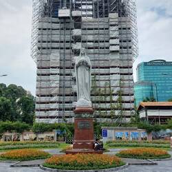 Notre Dame Cathedral; mid renovation