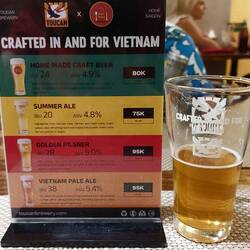 Home Saigon Restaurant; Vietnamese craft beers