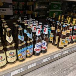 Bayrisches Bier im Liquid Store