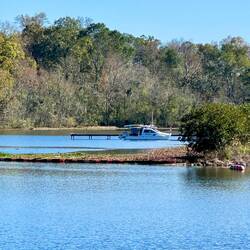 MB at the Blue Bluff RA boat dock