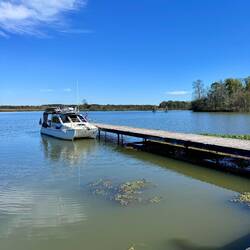 Our lunch stop at Blue Bluff Recreation Area. This was really nice