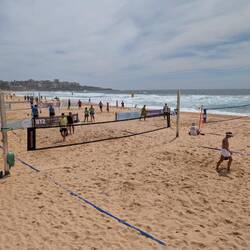 International Beach tennis competition