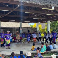 Darbietung des Kirchenchors