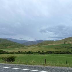 Auf dem Weg zum Mount Cook