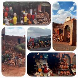 Straßenhändler mit Töfperwaren