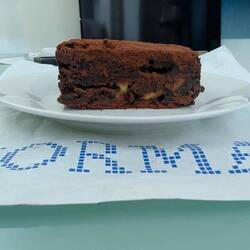 Finished the brownie from Normas deli