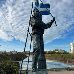 Tom Souville famous local seaman