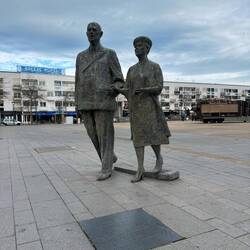 Charles and Yvonne DeGualle - she was from Calais