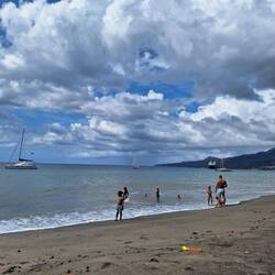 Strand der Einheimischen