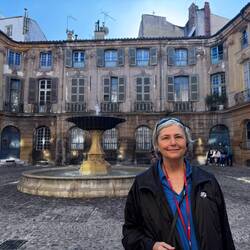 Glenda and the Place d'Albertas