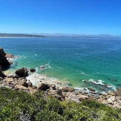 Im Hintergrund die Tsitsikamma Mountains