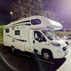 Martha's parking spot for a couple of nights