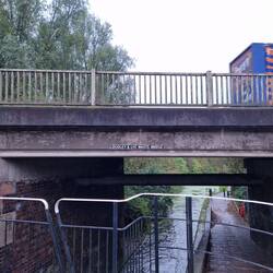 Dudley Lye Waste Bridge. Not the most attractive of bridge names, or bridges come to that! 🙄