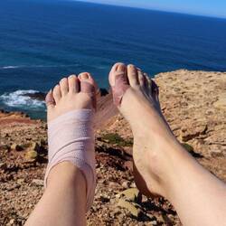 ... und Blasen verarzten