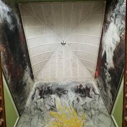 Szenen aus dem Maya Buch "Popol Vuh" der Kʼicheʼ Maya, zeigt die Geburt des 3. Menschen aus Mais