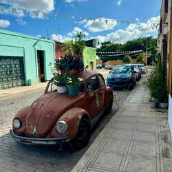 Barrio San Sebastián, das zu einem Barrio Mágico Mexikos gekürt wurde.