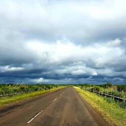 Rolling over endless Argentinian planes...