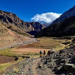 Nachmittagsspaziergang zur Schlucht Ikiss ...