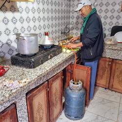 Mullitreiber und Koch - die gute Seele Saïd!