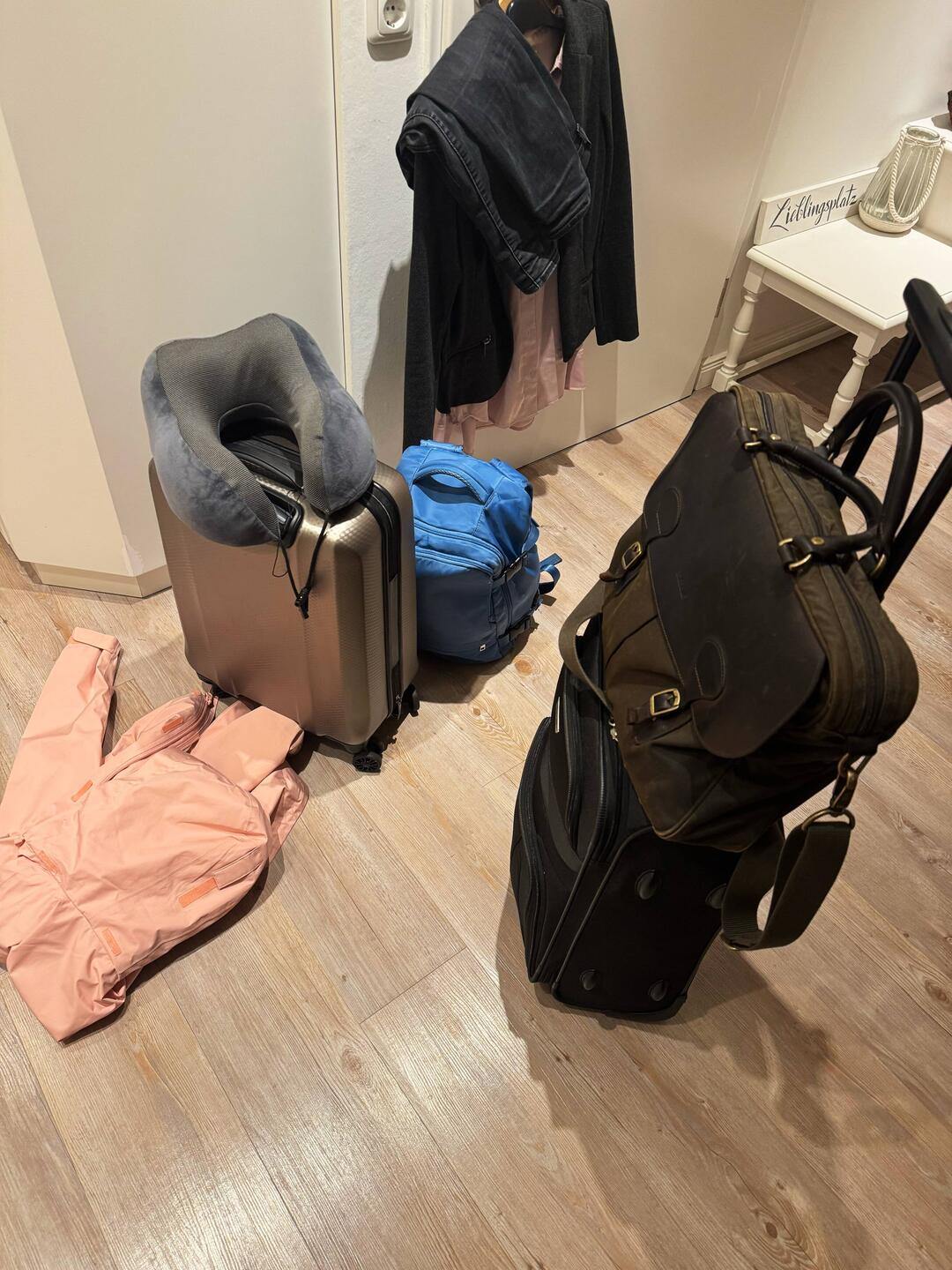 Sachen sind gepackt, es kann losgehen