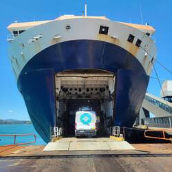 Einfahrt der Interislander