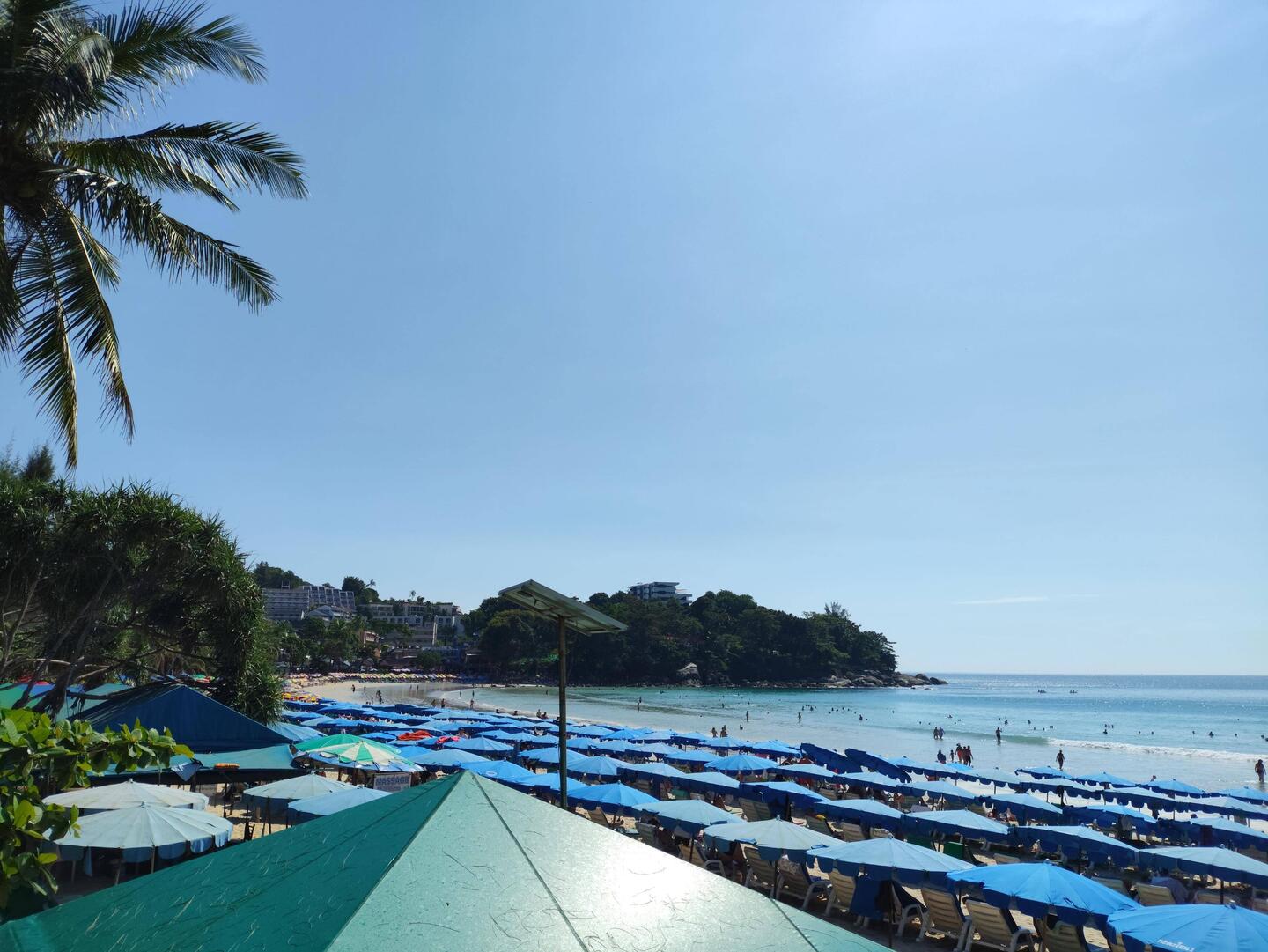 Mar de sombrillas