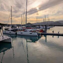 Am Hafen und bereit für...