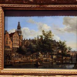 Jan van der Heyden - The Herengracht in Amsterdam [c.1668]