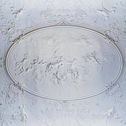 Ceiling detail in one of the exhibit rooms ... Upper Belvedere — Vienna, Austria.