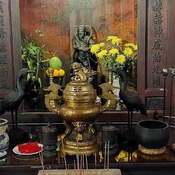 Inside the Japanese Covered Bridge