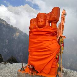 Auch Hanuman bekommt hier seinen Platz