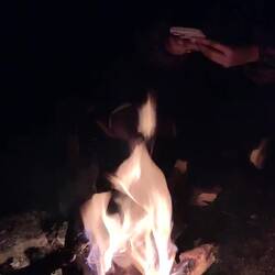 Indische Lagerfeuerstimmung