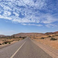 Nous apprécions la route