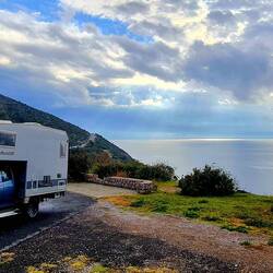 Kafi Halt mit Aussicht