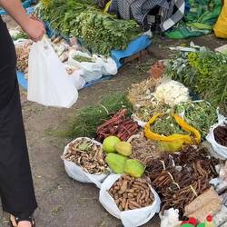 Wir schauen uns die umliegenden Straßen an. Hier wird alles angeboten