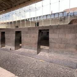 Der Nachbau einer der Tempel in Qurikancha. Früher war er komplett mit Silber überzogen.