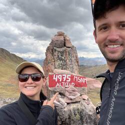 Die 5.000m knacken wir hier nicht ganz