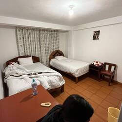 Unser Zimmer für eine Nacht in Aguas Calientes