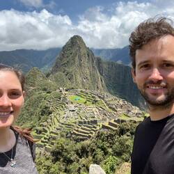 ...bevor wir auf den 3.080m hohen Berg Machu Picchu steigen