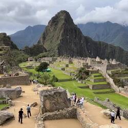 Durch strenge Ticketkontrollen ist das Gelände nicht überlaufen