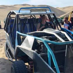 Wir schauen uns schon mal unseren Buggy an