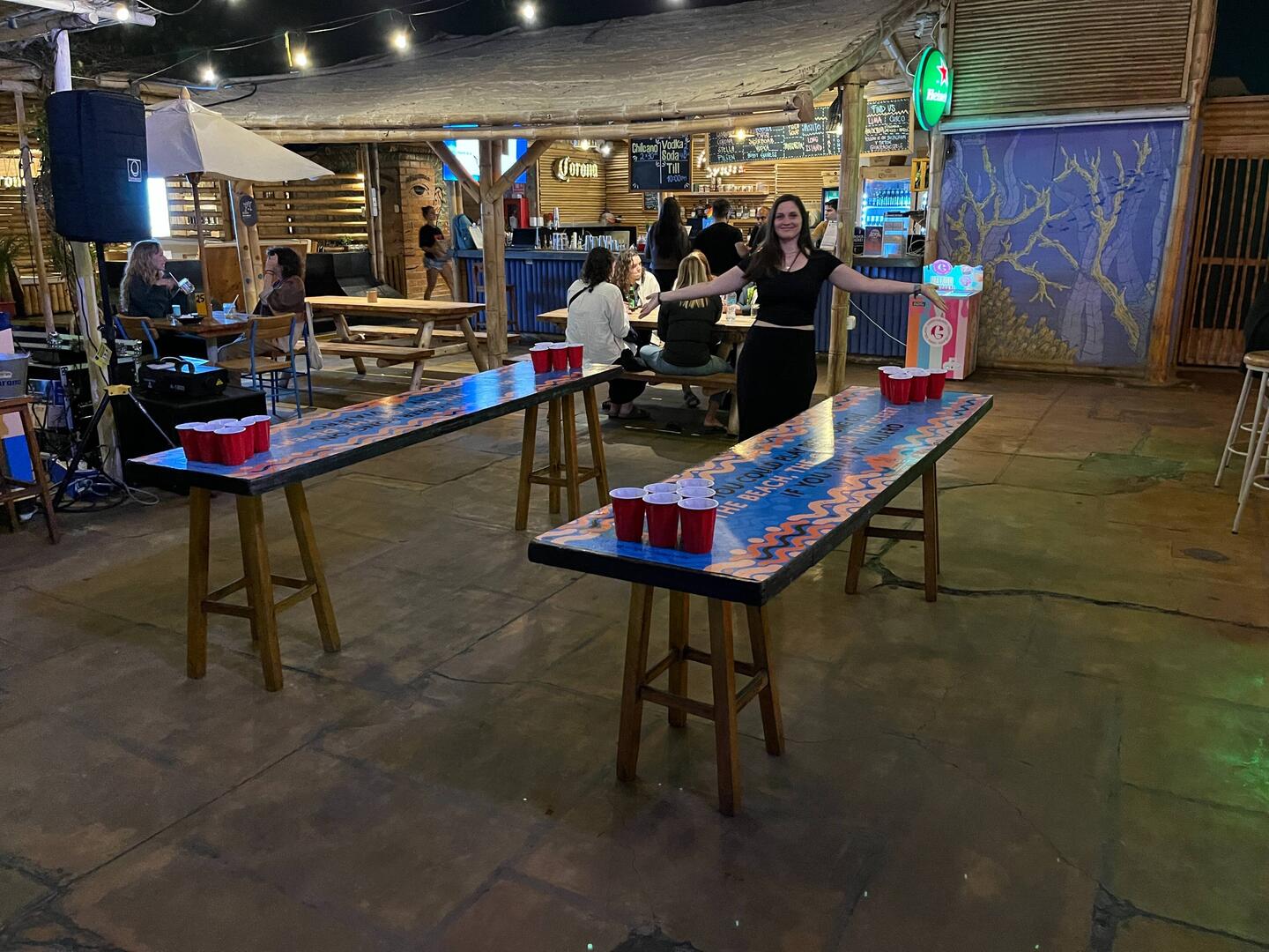 Beim heutigen Bierpong-Turnier sind wir natürlich am Start!