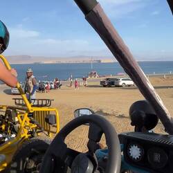 Danach übernimmt Tanja das Steuer