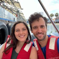 Noch müde von gestern geht es früh morgens los