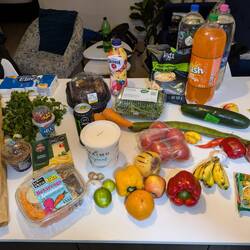 Unsere Supermarktausbeute <3