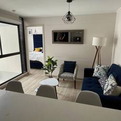 Die Wohnung ist schön und modern