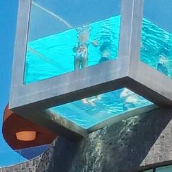 Can you see Anne and I in the sky pool? Luckily it was at the hotel next door so we couldn't use it!