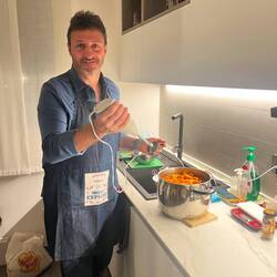 Préparation de la soupe